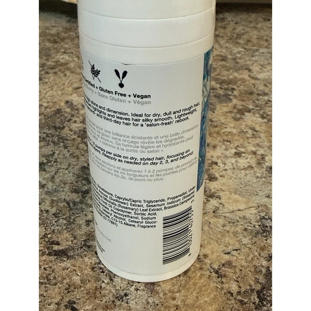 IGK Clear Gloss Hair Style Perfector Club Lights 75ml 2.5oz Vegan Cruelty Free
